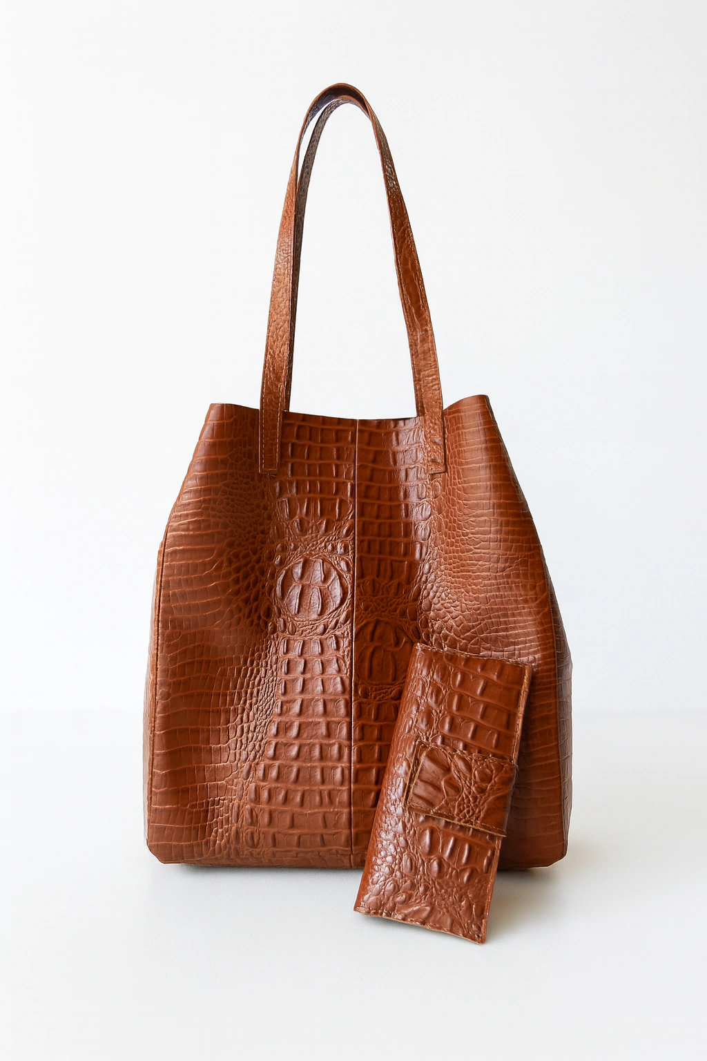 Tote BAG MILO Crocco Suela + Billetera