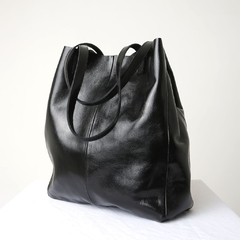 TOTE BAG MILO GRANEADO NEGRO