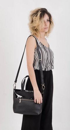Cartera Quíos Negro - comprar online