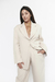 Blazer Pinta Marfil Crep