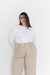 Remera Carácter Blanca - comprar online