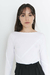 Remera Carácter Blanca
