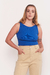 Musculosa Cuadra Azul