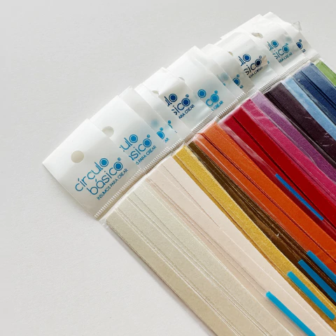 Papel para quilling - 1 paquete de papel metalizado - 7mm. - comprar online