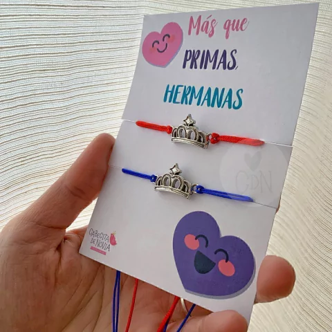 Pulseras para primas