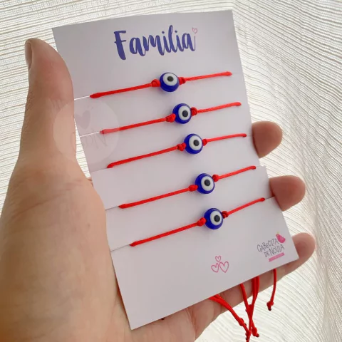 Pulsera amigas, amigos, hermanos o familia protegida (precio por unidad) - comprar online