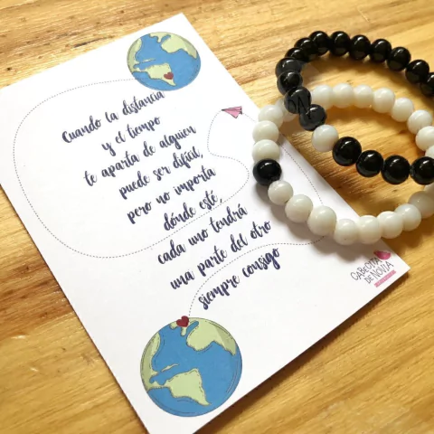 Pulseras de la distancia