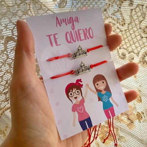 Pulseras "Amiga te quiero"