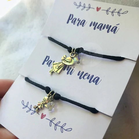Pulseras para compartir con mamá
