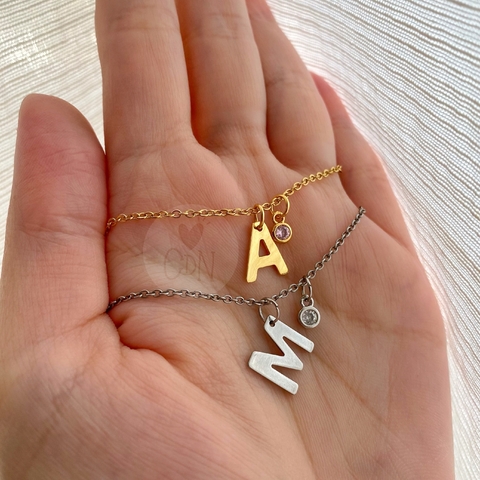 Collar personalizado inicial