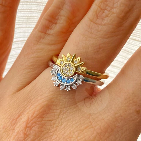 Anillos sol y luna