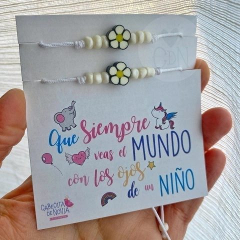 Pulseras margaritas