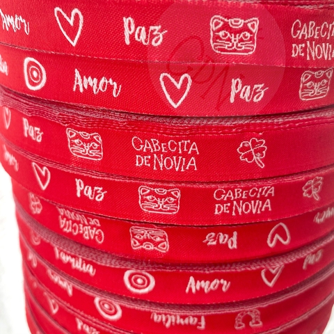 Pulsera Cinta bordada