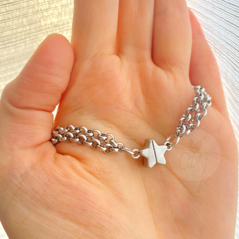 Pulseras imán estrella