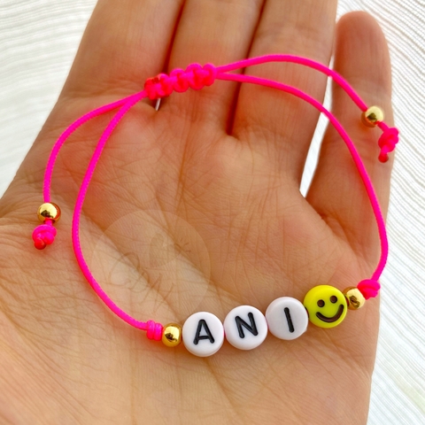 Pulsera personalizada carita