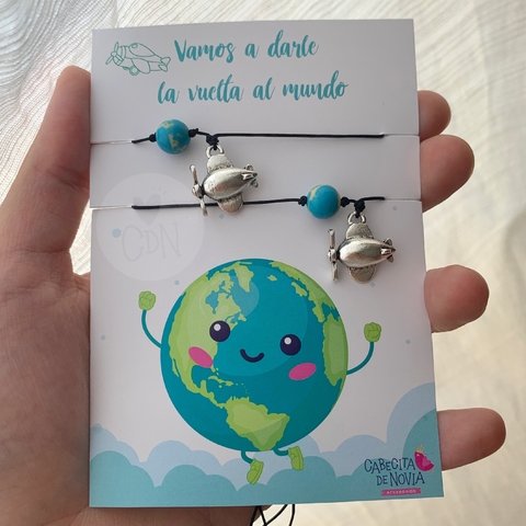 Pulseras "Vuelta al mundo"