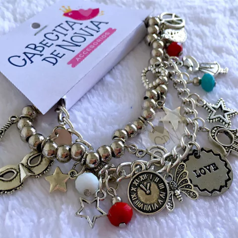 Pulsera doble multidijes