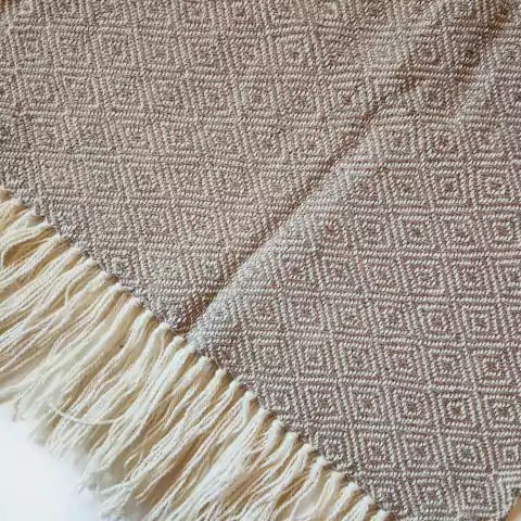 Manta de llama Ojo de perdiz