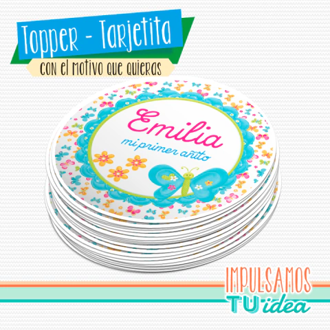 Cumple Mariposa, tarjetita mariposa imprimible