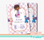 Cumple doctora juguetes, invitación doctora juguetes IMPRIMIBLE