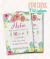 Tarjeta de 15 tropical - Invitación de quince Hawai