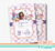 La casa de la muñeca de gabby - Invitación casa muñeca gabby