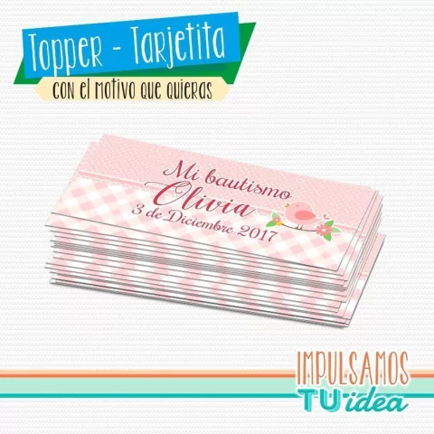 Tarjetita souvenir pajarito, tarjetita pajarito IMPRIMIBLE - comprar online