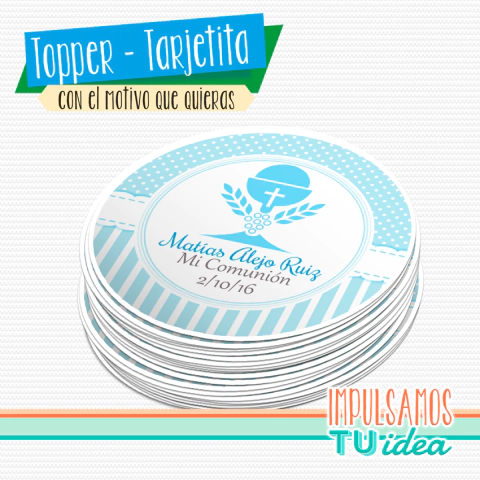 Tarjetita comunión - Tarjetita souvenir para imprimir