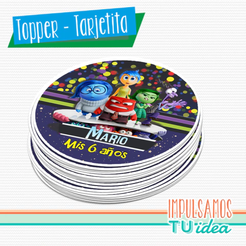 Cumple intensamente, tarjetita intensamente imprimible