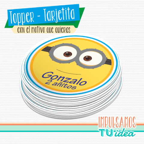 Cumple minions, tarjetita minions imprimible - buy online