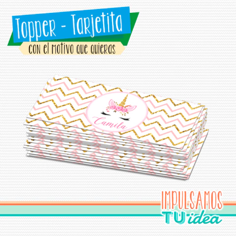 Cumple unicornio, tarjetita unicornio IMPRIMIBLE