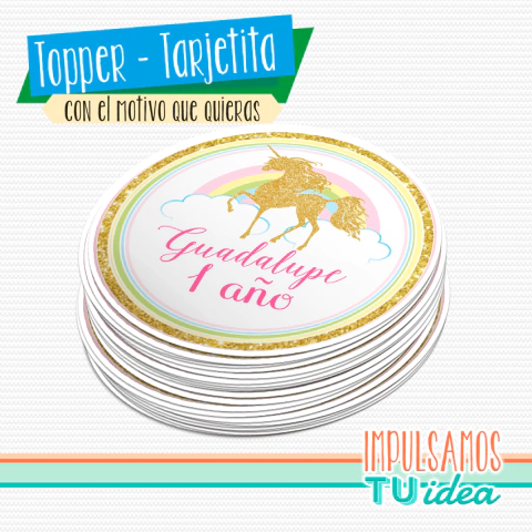 Cumple unicornio, tarjeta souvenir unicornio imprimible - buy online