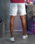 Bermuda Jeans Destroyed - Azul na internet