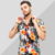 Camisa Paradise Mix of Tropical Oranges na internet