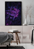 Quadro Paradise Purple Dollar Art - loja online
