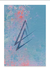 Quadro Paradise Blue and Pink Splash - Paradise