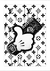 Quadro Paradise Mickey Hand Luxury - Paradise