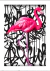 Quadro Paradise Graphite Pink Flamingo - Paradise