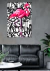Quadro Paradise Graphite Pink Flamingo na internet