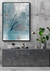 Quadro Paradise Brushstrokes Blue Canvas