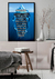 QUADRO PARADISE WORK ICE BERG - loja online