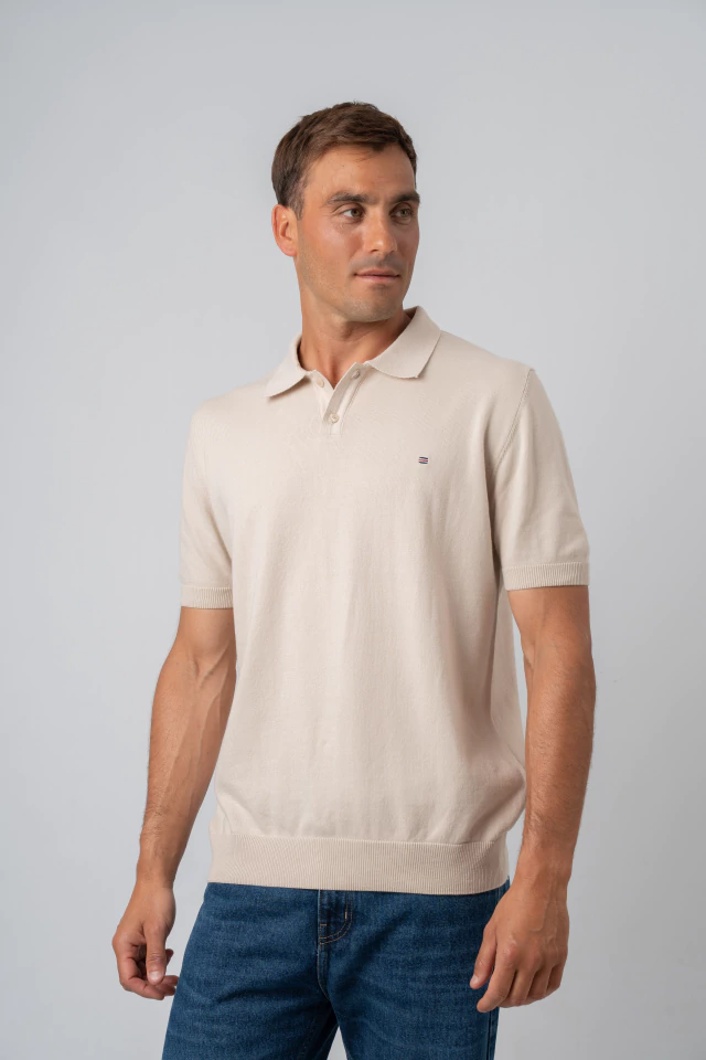 Polo tejida básica de algodón de Raffaelli Giardino