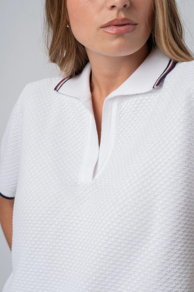 Remera tejida Lirio de Raffaelli Giardino — imagen 2