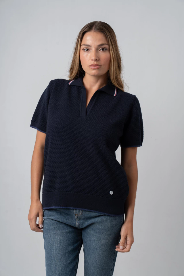 Remera tejida Lirio de Raffaelli Giardino — imagen 5