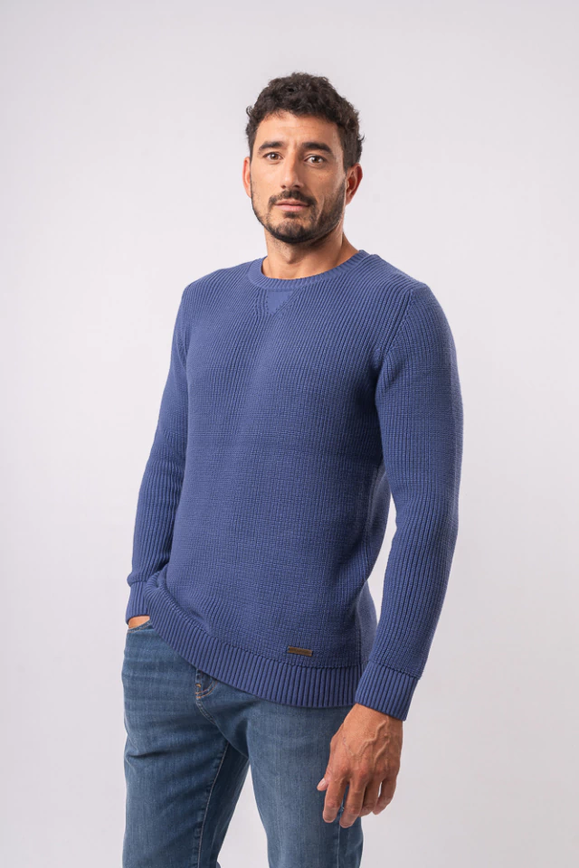Sweater perlé alan - Raffaelli Giardino — imagen 2
