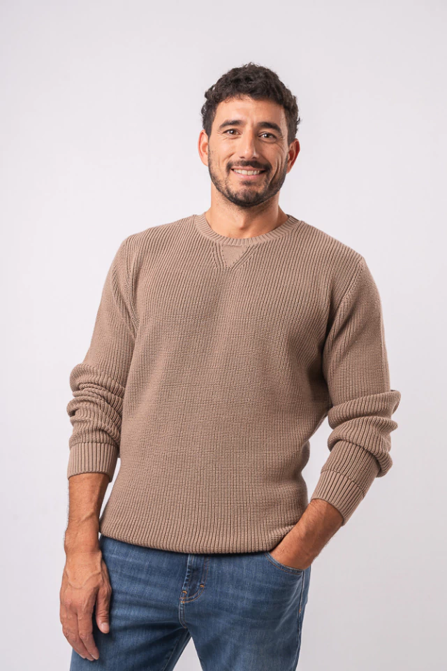 Sweater perlé alan - Raffaelli Giardino — imagen 4
