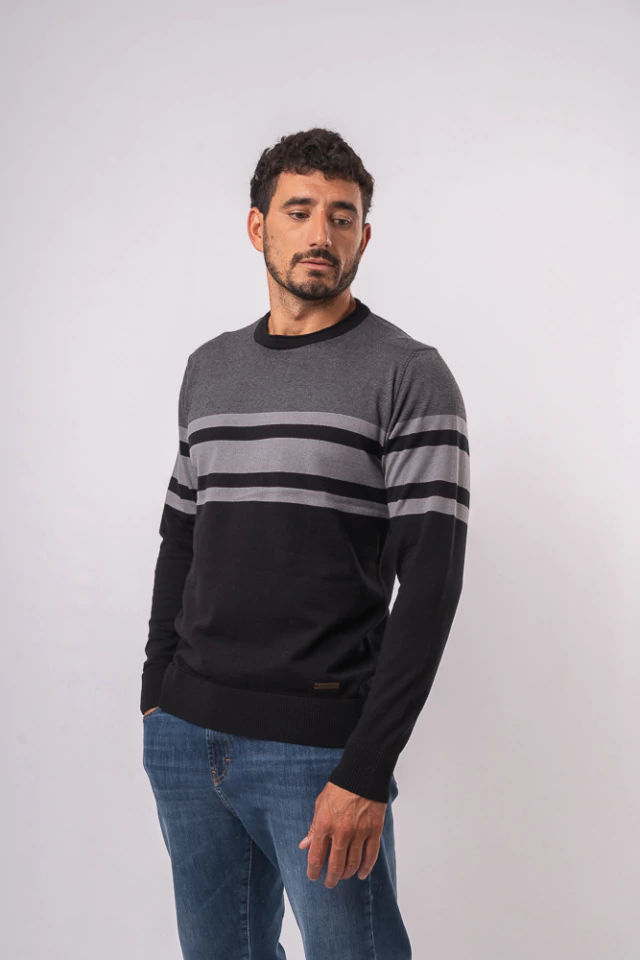 Sweater rayado evan – Raffaelli Giardino — imagen 4