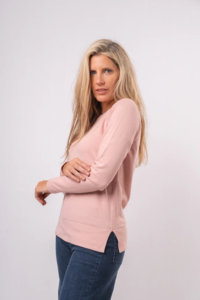 Sweater básico Tajos cotton cashmere — imagen 11
