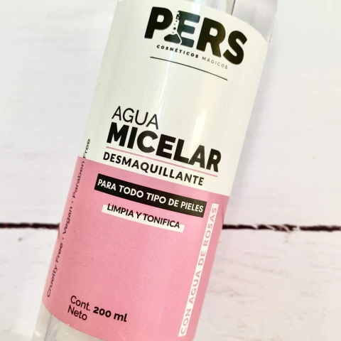 Agua Micelar - tonifica y desmaquilla