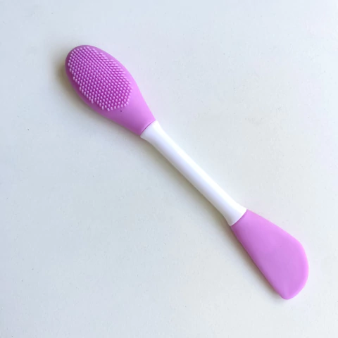Espátula y limpiador facial de silicona - comprar online